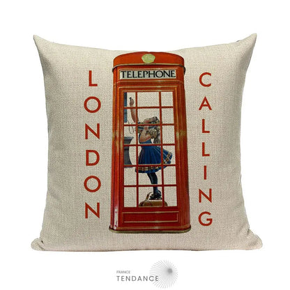 Taie De Coussin Décorative 45x45 - Série Londres |