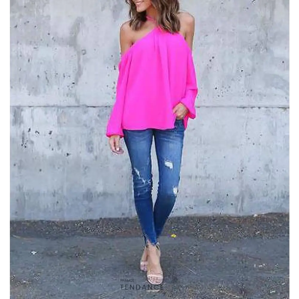 Top Bouffant épaules Dénudées | France-Tendance