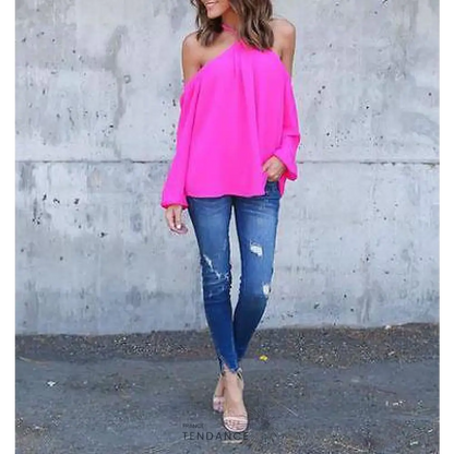 Top Bouffant épaules Dénudées | France-Tendance