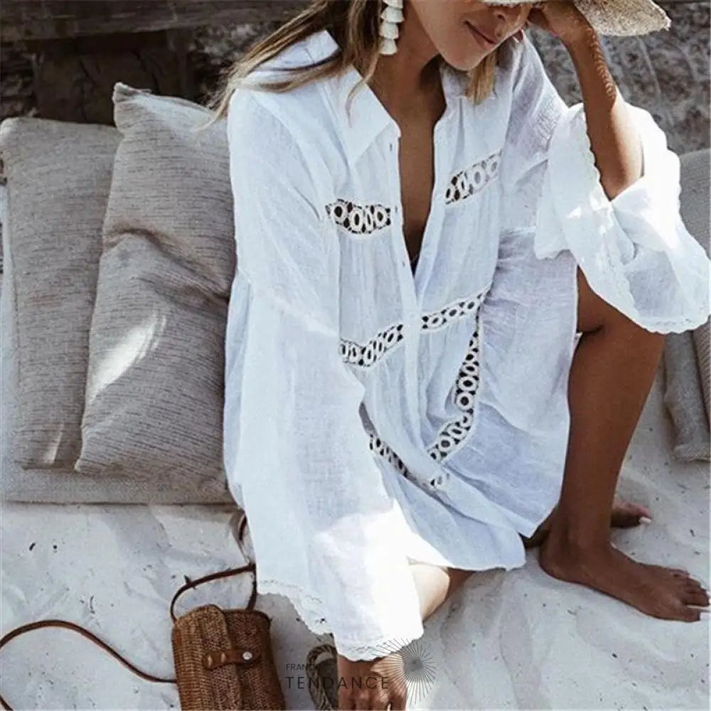 Tunique De Plage Style Bohème | France-Tendance
