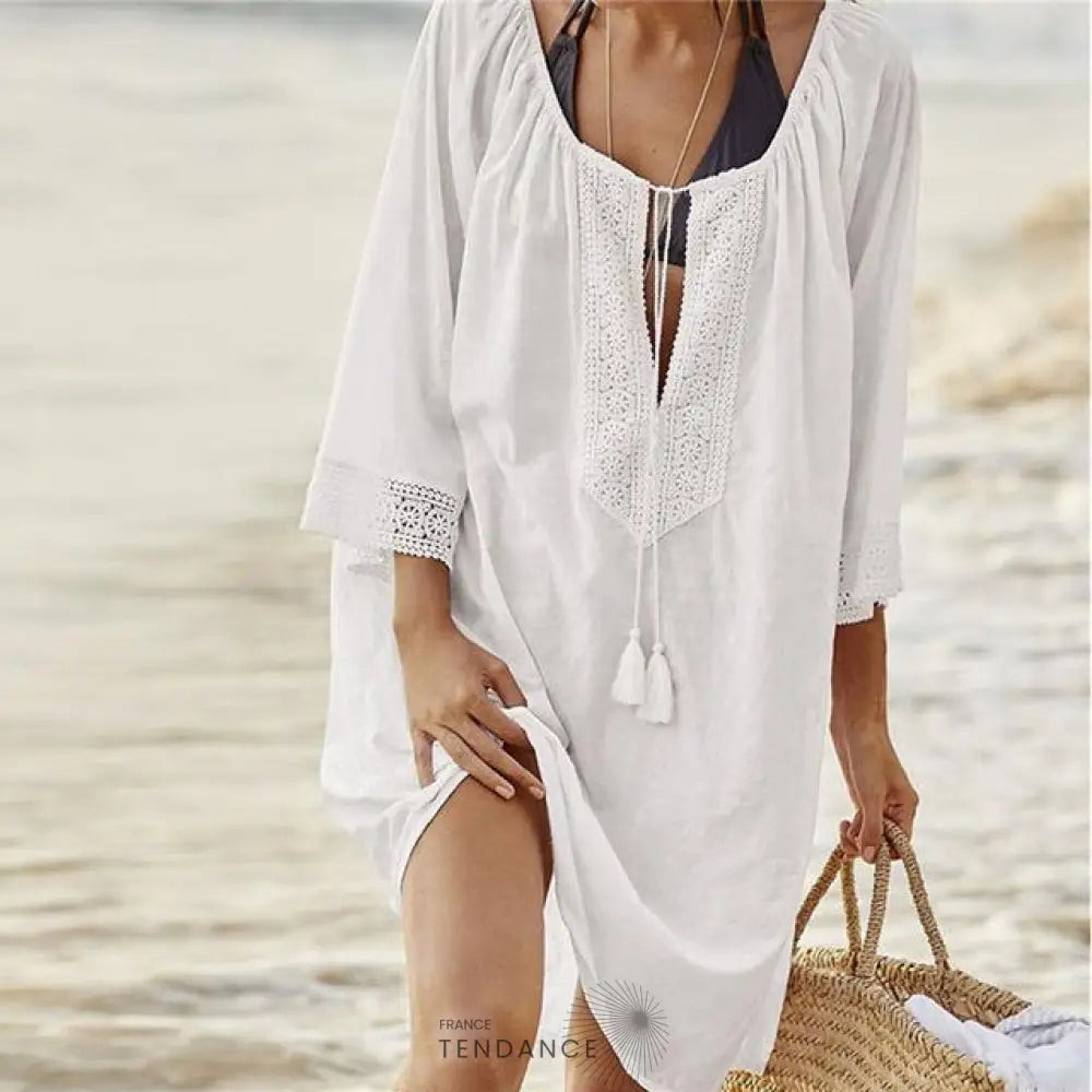 Tunique De Plage Style Bohème | France-Tendance