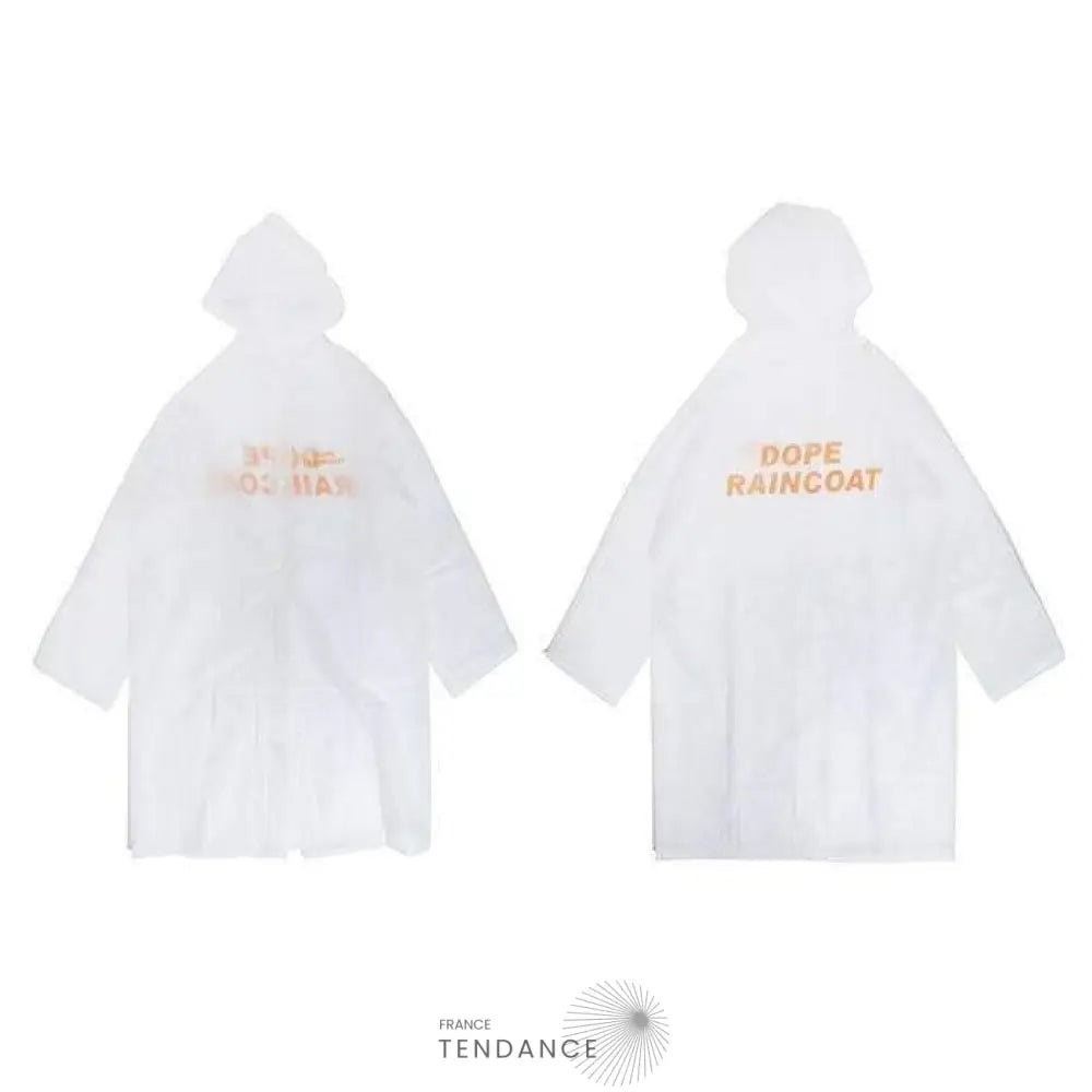 Veste Longue Dope Raincoat | France-Tendance