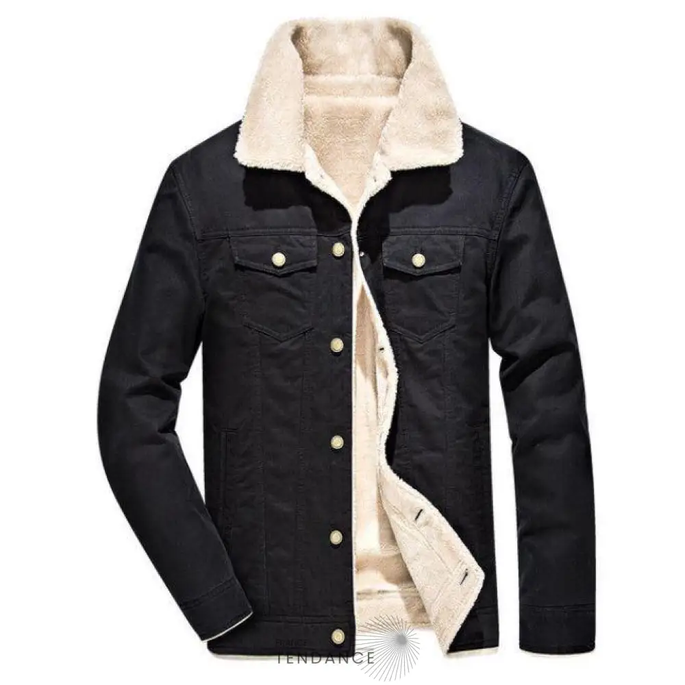 Veste Polaire En Denim | France-Tendance