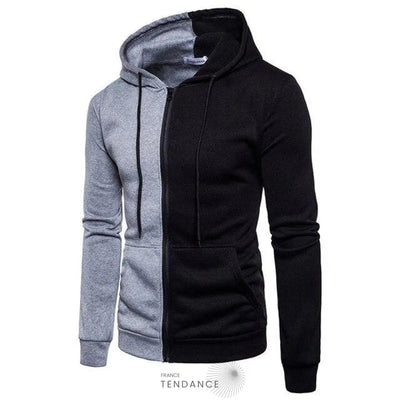 Veste Zippée à Col écharpe | France-Tendance